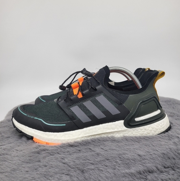 Adidas Men\'s ULTRABOOST C.RDY DNA Black/Grey/Orange Waterproof Running Shoes main image 7